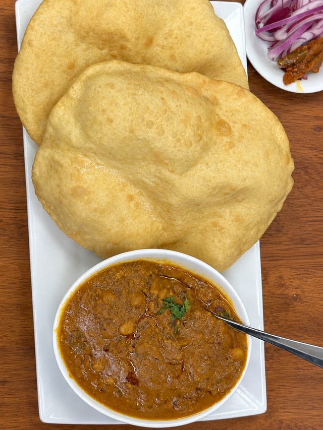 Chole Bhature.