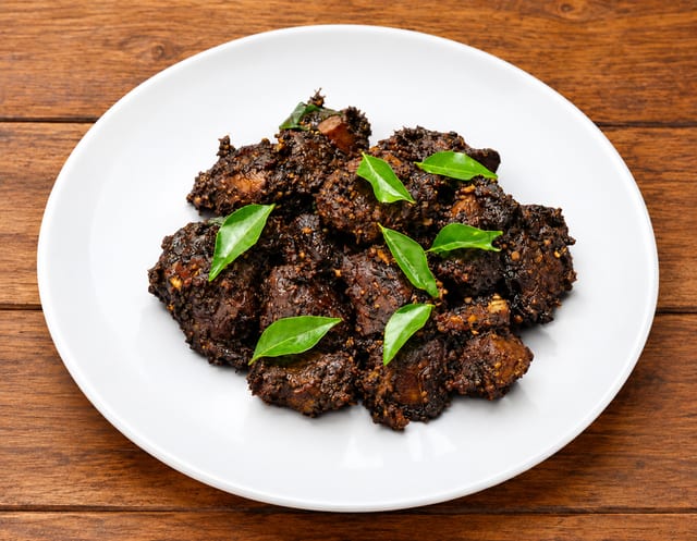 Goat Pepper Fry.