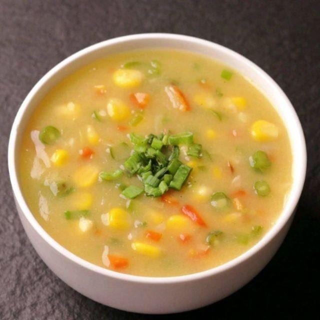 Sweet Corn Soup.