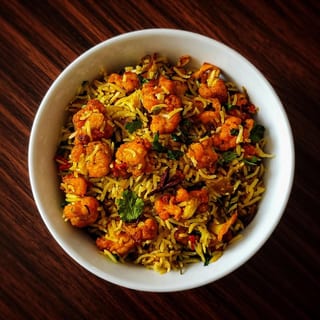 Gobi 65 Biryani